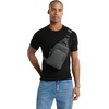 image:imageMichael Kors Mens Hudson Medium Double Zip Sling PackSilvertone HardwareMk SignatureBlack