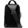 image:imageMichael Kors Mens Hudson Medium Double Zip Sling PackSilvertone HardwareMk SignatureBlack