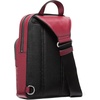 image:imageMichael Kors Mens Hudson Medium Double Zip Sling PackSilvertone HardwareMk SignatureDeep Red