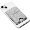 image:imageMichael Kors Mens Hudson Notched Phone Magnet Card Case SilverTone HardwareMK SignatureDeep RedSilverTone HardwareMK SignatureNickel