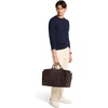 image:imageMichael Kors Mens Nicholas Medium Slouched DuffleGoldTone HardwareSuede LeatherChocolate