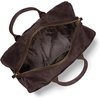 image:imageMichael Kors Mens Nicholas Medium Slouched DuffleGoldTone HardwareSuede LeatherChocolate