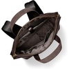 image:imageMichael Kors Mens Nicholas Top Handle Backpack SilverTone HardwarePoly Tan Covered LeatherBlackGoldtone HardwareSuede LeatherChocolate