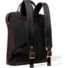 image:imageMichael Kors Mens Nicholas Top Handle Backpack SilverTone HardwarePoly Tan Covered LeatherBlackGoldtone HardwareSuede LeatherChocolate