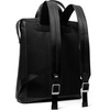 image:imageMichael Kors Mens Nicholas Top Handle Backpack SilverTone HardwarePoly Tan Covered LeatherBlackSilvertone HardwarePoly Tan Covered LeatherBlack