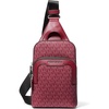 Silver-tone Hardware/Mk Signature/Deep Red
