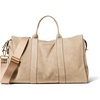image:imageMichael Kors Mens Nicholas Medium Slouched DuffleGoldTone HardwareSuedeKhaki