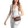 image:imageMichael Kors Womens Bryant Small Soft Crossbody with ChainGoldtone HardwareAntico LeatherChocolate