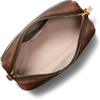 image:imageMichael Kors Womens Bryant Small Soft Crossbody with ChainGoldtone HardwareAntico LeatherChocolate