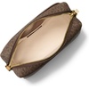image:imageMichael Kors Womens Bryant Small Soft Crossbody with ChainGoldtone HardwareMk SignatureBurnt Khaki