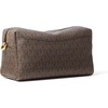 image:imageMichael Kors Womens Bryant Small Soft Crossbody with ChainGoldtone HardwareMk SignatureBurnt Khaki