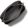 image:imageMichael Kors Womens Bryant Small Soft Crossbody with ChainGoldtone HardwarePebble Embossed LeatherBlack