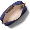 image:imageMichael Kors Womens Bryant Small Soft Crossbody with ChainGoldtone HardwarePebbled LeatherPrussian Blue