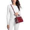image:imageMichael Kors Womens Camille Small SatchelGoldtone HardwareHaircalfDeep Red