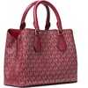 image:imageMichael Kors Womens Camille Small SatchelGoldtone HardwareMk SignatureDeep Red