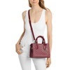 image:imageMichael Kors Womens Camille Small SatchelGoldtone HardwareMk SignatureDeep Red