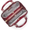 image:imageMichael Kors Womens Camille Small SatchelGoldtone HardwareMk SignatureDeep Red