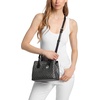 image:imageMichael Kors Womens Camille Small SatchelSilvertone HardwareMk SignatureBlack
