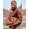 image:imageMichael Kors Womens Hamilton Large Flap Top Handle SatchelGoldtone HardwareTextured LeatherLuggage