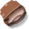 image:imageMichael Kors Womens Hamilton Large Flap Top Handle SatchelGoldtone HardwareTextured LeatherLuggage