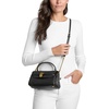 image:imageMichael Kors Womens Hamilton Moderne Extra Small Flap CrossbodyGoldtone HardwareTextured LeatherBlack