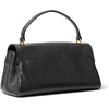 image:imageMichael Kors Womens Hamilton Moderne Extra Small Flap CrossbodyGoldtone HardwareTextured LeatherBlack