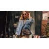 image:imageMichael Kors Womens Hamilton Moderne Extra Small Flap CrossbodyGoldtone HardwareTextured LeatherChocolate