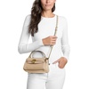 image:imageMichael Kors Womens Hamilton Moderne Extra Small Flap CrossbodyGoldtone HardwareTextured LeatherKhaki