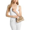 image:imageMichael Kors Womens Hamilton Moderne Extra Small Flap CrossbodyGoldtone HardwareTextured LeatherKhaki