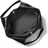 image:imageMichael Kors Womens Henly Large Shopper ToteSilvertone HardwareDistressed LeatherBlack