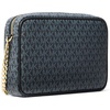 image:imageMichael Kors Womens Jet Set Large Crossbody Bag GoldTone HardwareMK SignatureMidnight