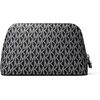 image:imageMichael Kors Womens Jet Set Medium Travel Pouch CharmMK SignatureBlack
