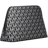 image:imageMichael Kors Womens Jet Set Medium Travel Pouch CharmMK SignatureBlack