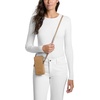 image:imageMichael Kors Womens Jet Set Small Double Zip Phone Crossbody GoldTone HardwarePebble LeatherBurnt Khaki