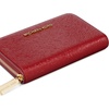 image:imageMichael Kors Womens Jet Set Small Zip Around Card Case GoldTone HardwareHaircalfDeep Red