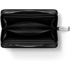 image:imageMichael Kors Womens Jet Set Small Zip Around Card Case SilverTone HardwareHaircalfBlack
