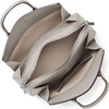 image:imageMichael Kors Womens Laila Extra Small Crossbody Bag SilverTone HardwareEmbossed LeatherHeather Grey