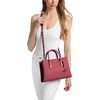 image:imageMichael Kors Womens Ruthie Small SatchelGoldtone HardwareDs Mk Signature Semi Lux SmNappa BkgDeep Red