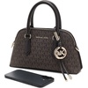 image:imageMichael Kors Womens Shaye Small Dome CrossbodyChocolate
