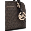 image:imageMichael Kors Womens Shaye Small Dome CrossbodyChocolate
