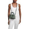 image:imageMichael Kors Womens Shaye Small Dome CrossbodySilvertone HardwareMk SignatureMoss