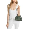 image:imageMichael Kors Womens Shaye Small Dome CrossbodySilvertone HardwareMk SignatureMoss
