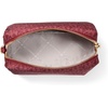 image:imageMichael Kors Womens Zadie Small Cosmetic WristletGoldtone HardwareMk Signature Recycled Soft PolyDeep Red