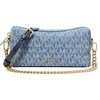 Gold-tone Hardware/Mk Signature Denim/Light Vintage Blue Wash