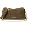 image:imageMichael Kors Womens Bryant Small Soft Crossbody with ChainGoldtone HardwareSuede LeatherLoden