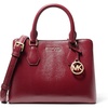 image:imageMichael Kors Womens Camille Small SatchelGoldtone HardwareHaircalfDeep Red