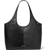 Silver-tone Hardware/Mk Signature/Black