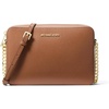 image:imageMichael Kors Womens Jet Set Large Crossbody Bag GoldTone HardwareTextured LeatherLuggage