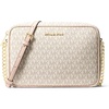 image:imageMichael Kors Womens Jet Set Large Crossbody Bag MK SignatureVanillaSoft Pink