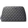 image:imageMichael Kors Womens Jet Set Medium Travel Pouch CharmMK SignatureBlack